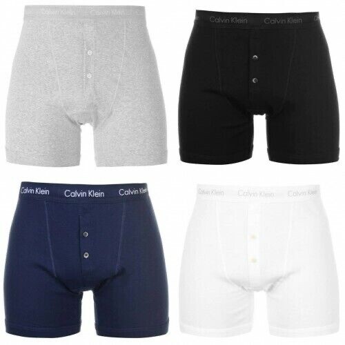 Mens calvin klein boxer button - calvin,
