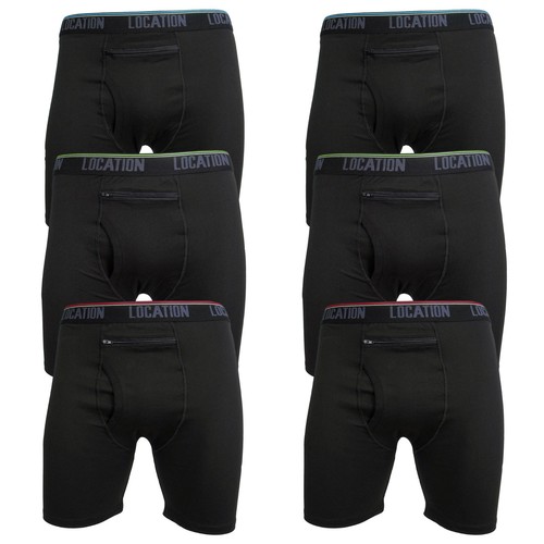 Mens location boxers pack - mens, 3,6
