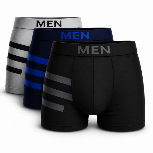 Pack mens boxer briefs - 3, 12