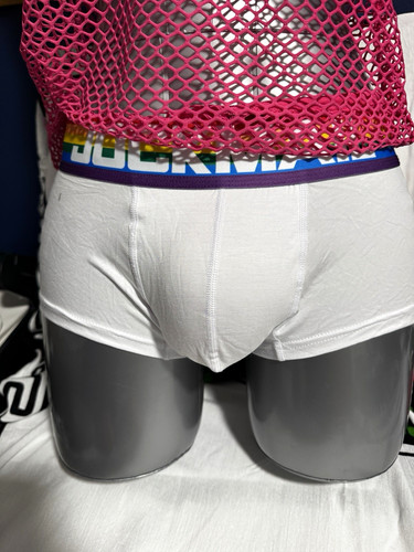 Jockmail men white - jockmail,