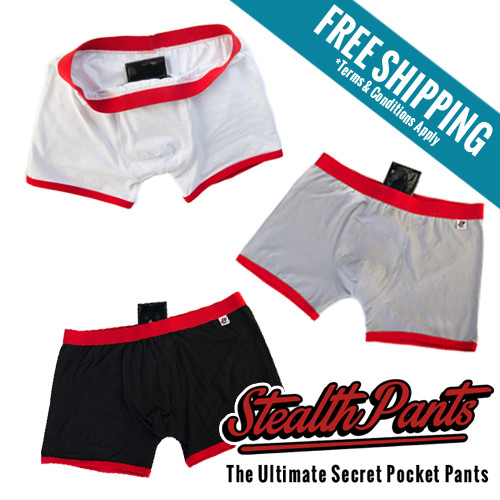 Stealth pants boxer - stealth,