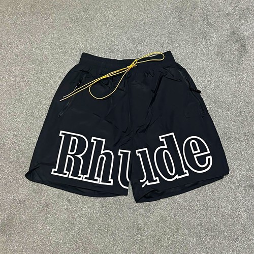 Rhude men black white logo - rhude, men's