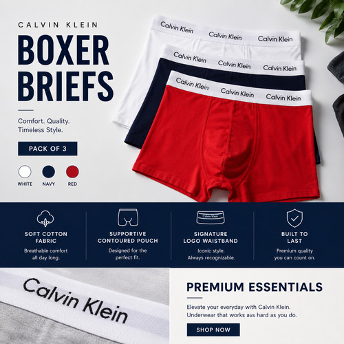Men pack boxer - 3, shorts