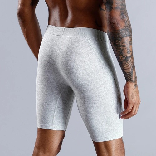 Men cotton boxer shorts long - shorts,