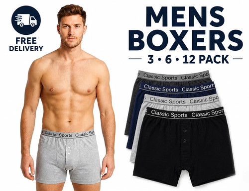 Pack mens classic boxer - 12,